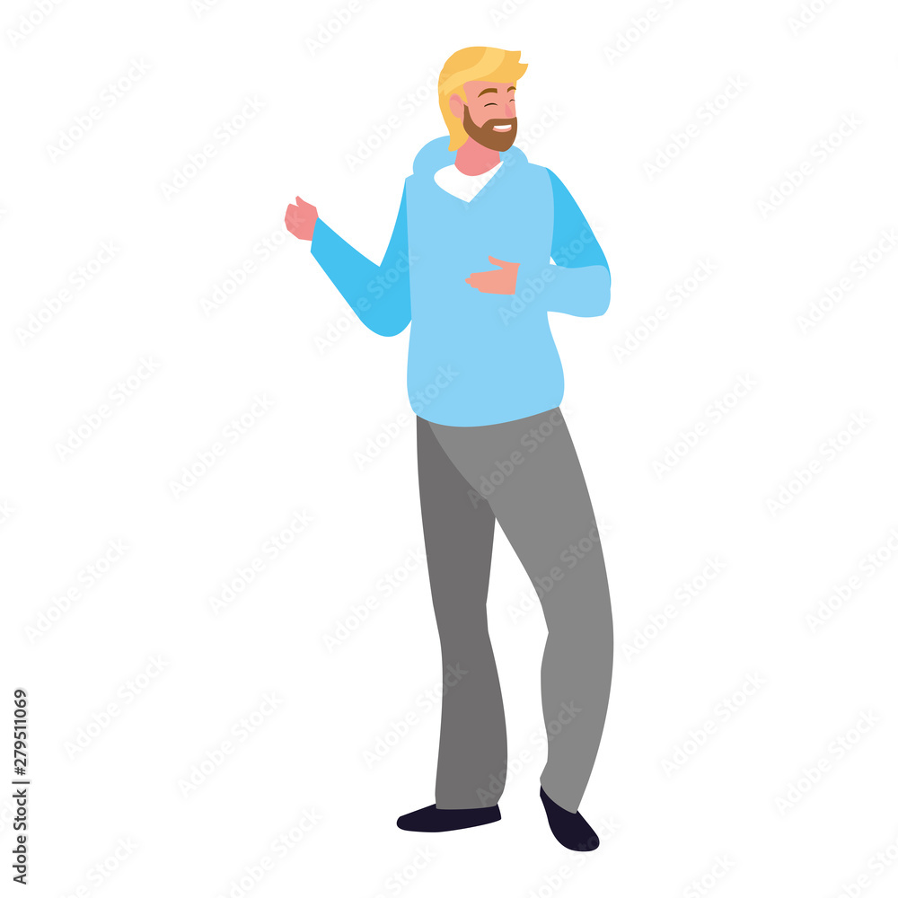 man character adult syanding white background man character adult syanding white background