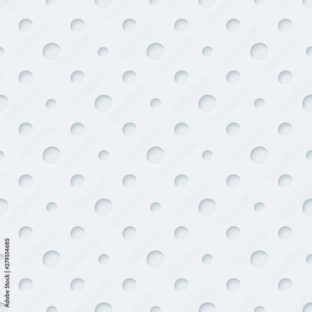 Polka Dots light perforated paper. Polka Dots light perforated paper.