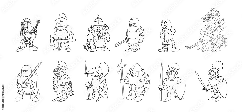 20 Best Medieval Coloring Pages - Best Collections Ever Home Decor DIY Crafts Co