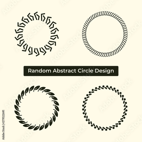 Creative Shape design Along a Circular Path