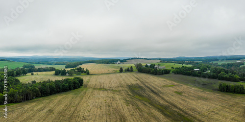Farmland in Tomifobia, Eastern Townships, Quebec