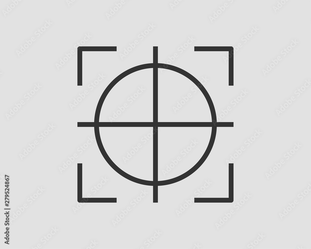 Target icon vector Target icon vector