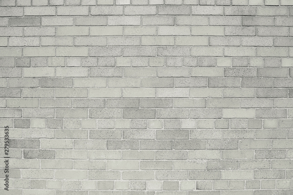 Obraz premium Old grey brick wall background texture
