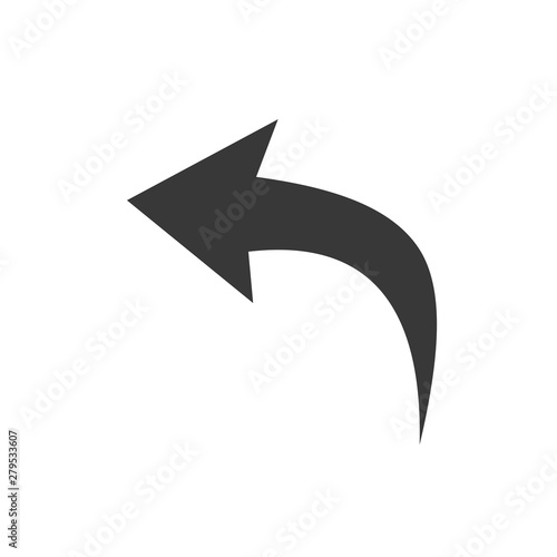 Arrow icon template color editable. Arrow symbol vector sign isolated on white background. Simple logo vector illustration for graphic and web design. Free Download Arrow icon template color editable. Arrow symbol vector sign isolated on white background. Simple logo vector illustration for graphic and web design. - GFXLoad