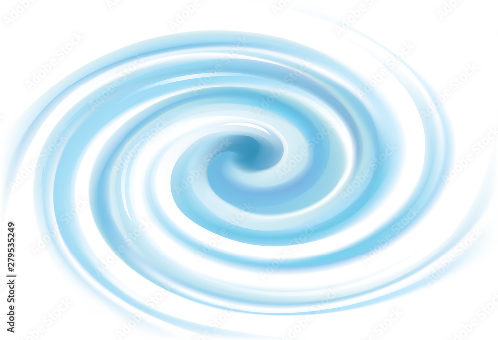 Vector background of blue swirling water texture Vector background of blue swirling water texture