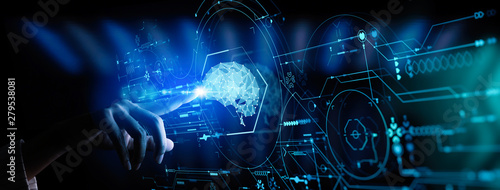 Obraz na płótnie Artificial intelligence 