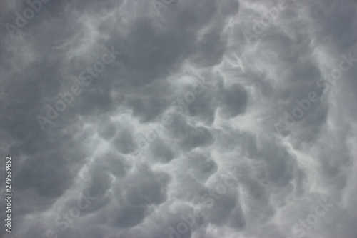 Mammatuswolken über Nordhessen