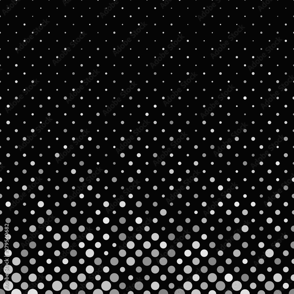 Grey geometrical circle pattern background - illustration from small dots Grey geometrical circle pattern background - illustration from small dots