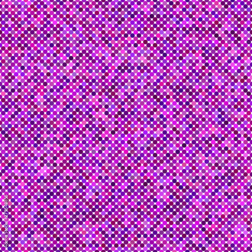 Purple color seamless dot pattern background - vector graphic design