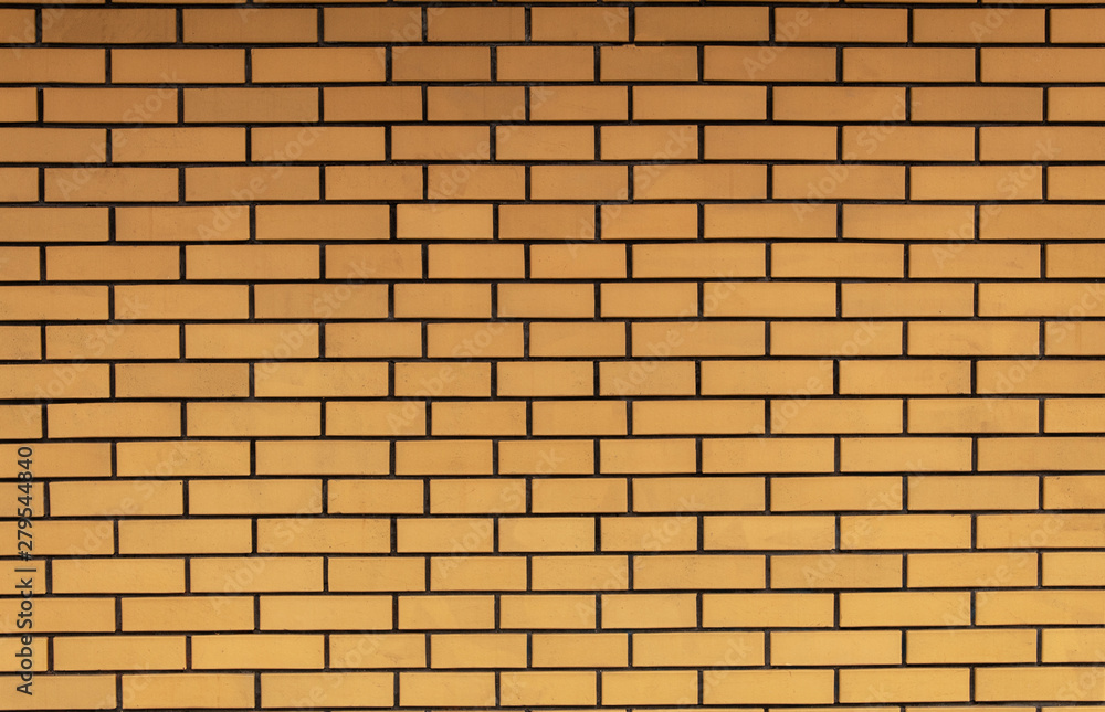 Brick wall with clay stones Brick wall with clay stones