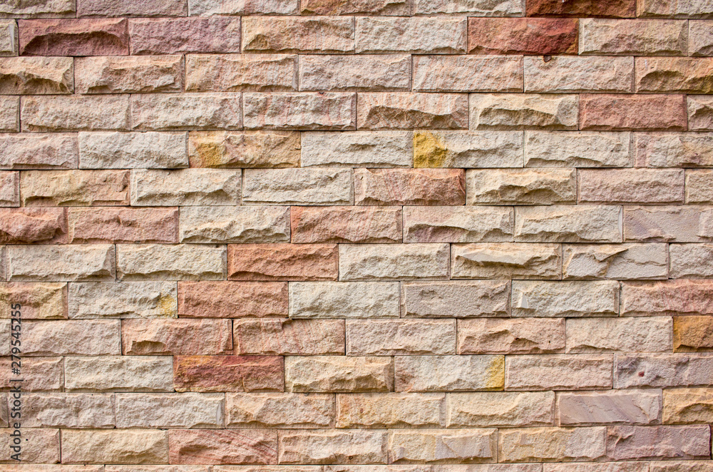 Fototapeta premium brick wall background old texture vintage bricks