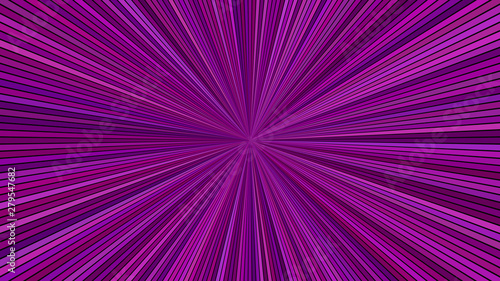 Purple abstract hypnotic star burst stripe background - vector explosion illustration