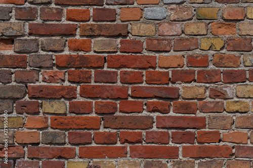 Old brick wall texture background