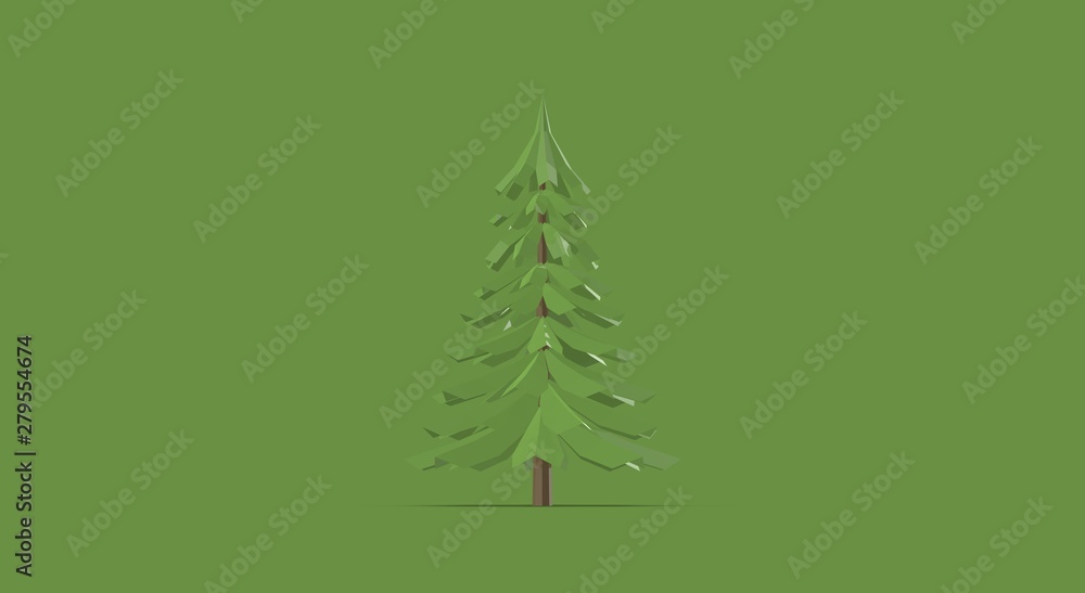Tree Nature Background 3D Rendering Tree Nature Background 3D Rendering