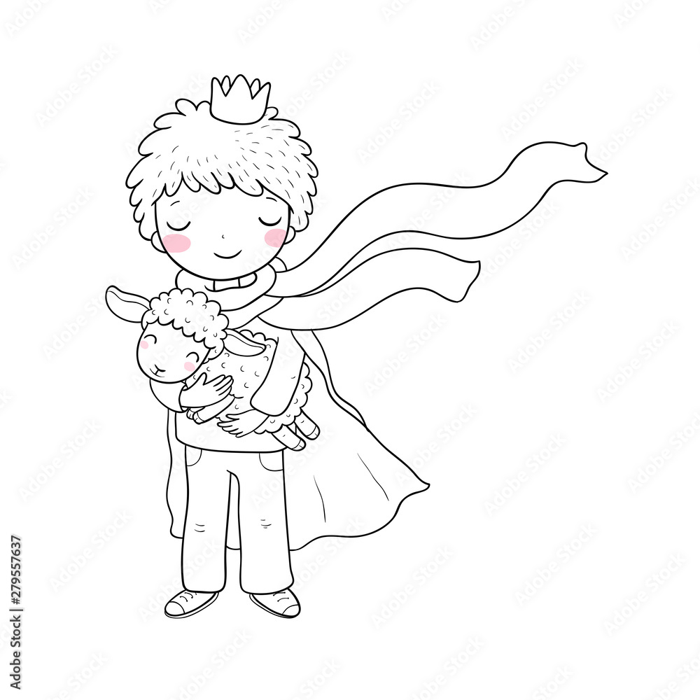 The Little Prince.A fairy tale about a boy, a rose, a planet and a fox. The Little Prince.A fairy tale about a boy, a rose, a planet and a fox.