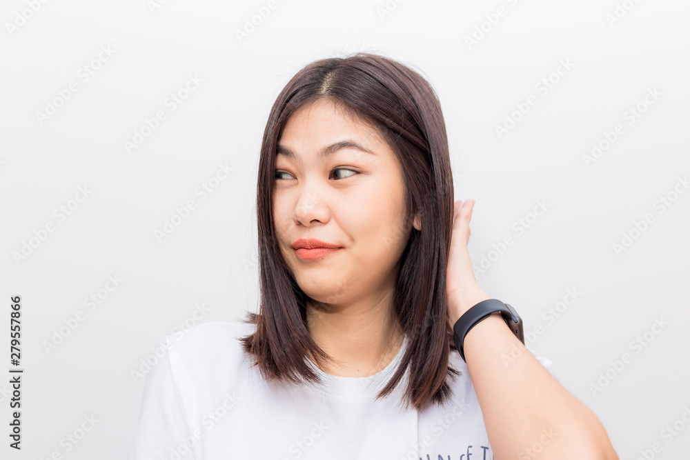 Portrait of beautiful smiling asian women Portrait of beautiful smiling asian women