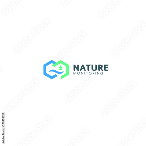 Free Download best original logo designs inspiration and concept for NATURE MONITORING by sbnotion - GFXLoad