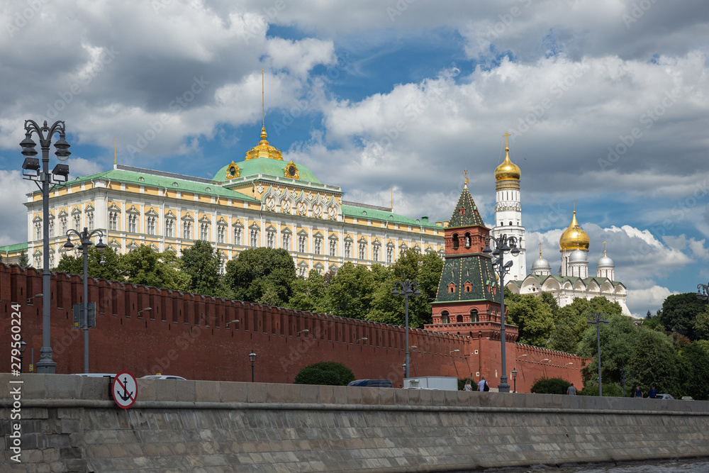 Panoramic view of the Moscow Kremlin