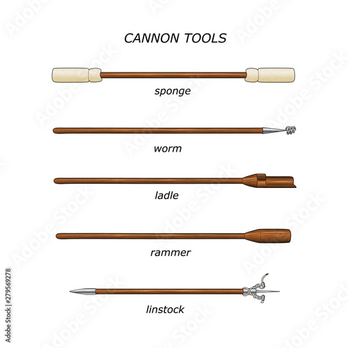 Cannon Tools Stock Vector | Adobe Stock