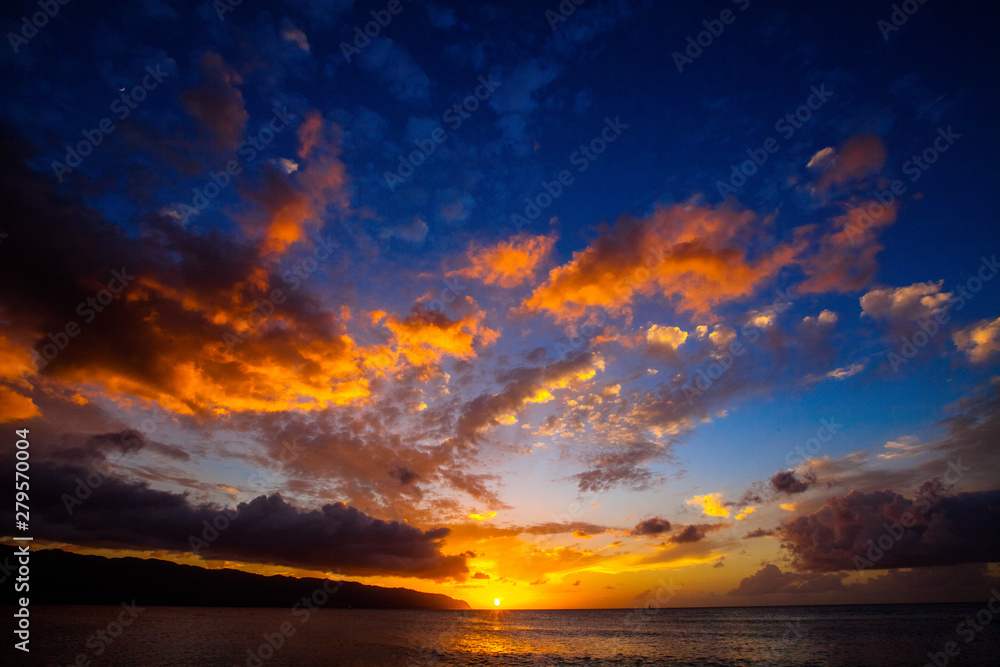 North Shore Oahu Sunset 