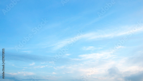 Fototapeta Naklejka Na Ścianę i Meble -   the blue sky  clouds background