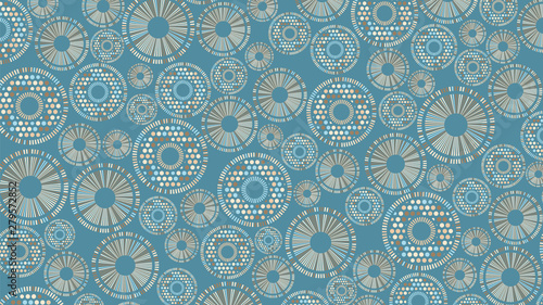 Abstract background consisting of colored geometric elements