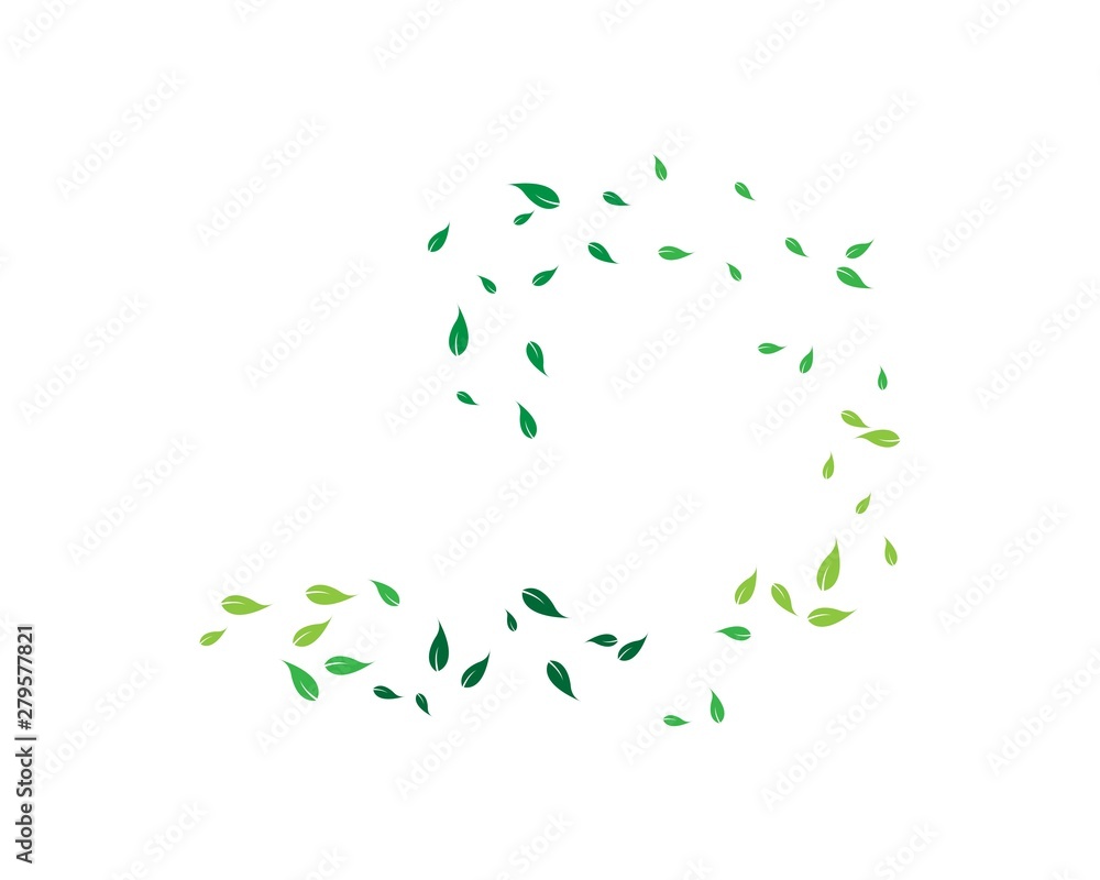 Logos of green leaf ecology nature element vector icon Logos of green leaf ecology nature element vector icon