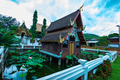 Old church in the Phuttha Eoen temple photo