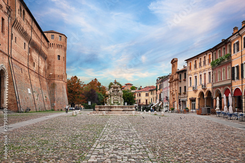 Cesena, Emilia-Romagna, Italy: the ancient square Piazza del Popolo photo