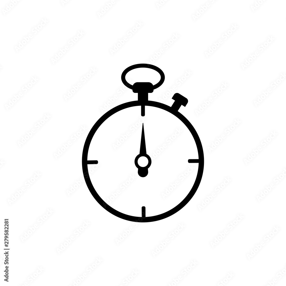 stopwatch, icon, vector, watch, chronometer, stop, symbol, clock, timer, line, illustration, isolated stopwatch, icon, vector, watch, chronometer, stop, symbol, clock, timer, line, illustration, isolated