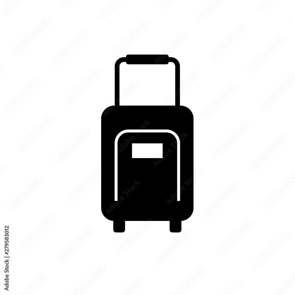 suitcase, icon, vector, business, white, illustration, isolated suitcase, icon, vector, business, white, illustration, isolated