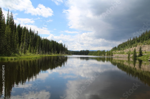 Reflections On The Lake, Nordegg, Alberta