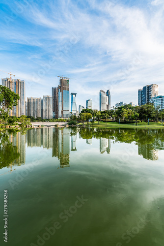 Scenery of Xiangmi Park, Shenzhen, Guangdong, China