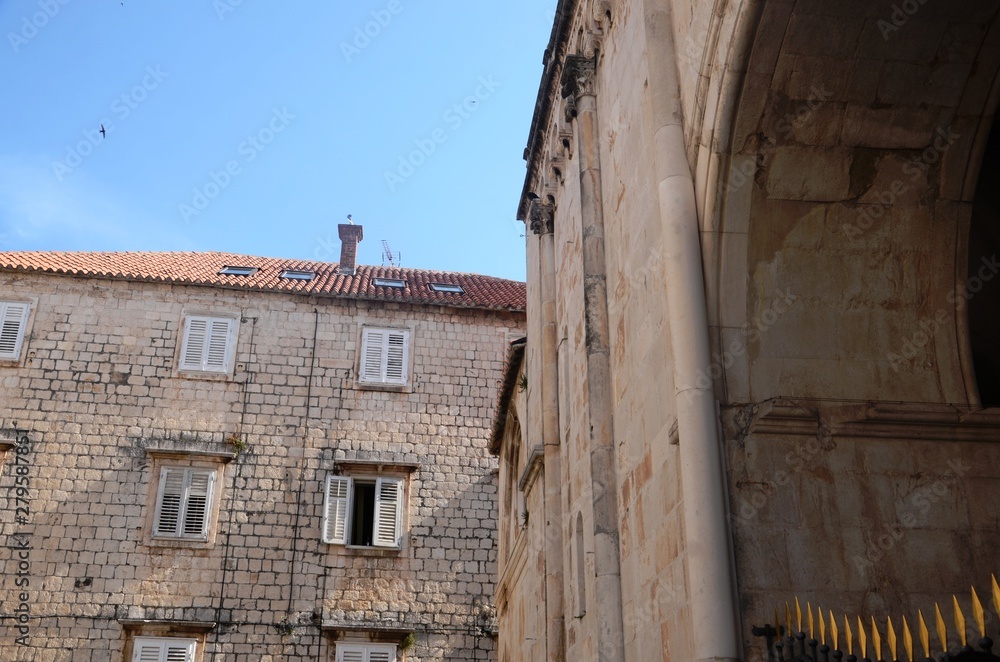 Croatie : Ville de Trogir (Dalmatie)