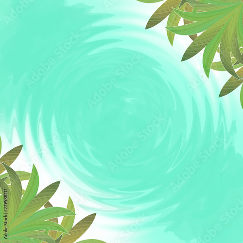 ジャングルの水辺　ナチュラル