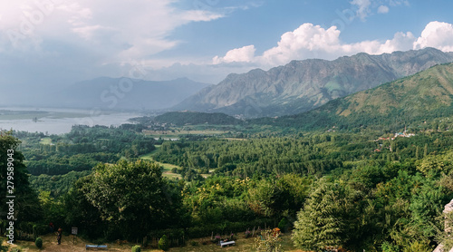 Mountains view in Himalayas, Kashmir, Srinagar, India
