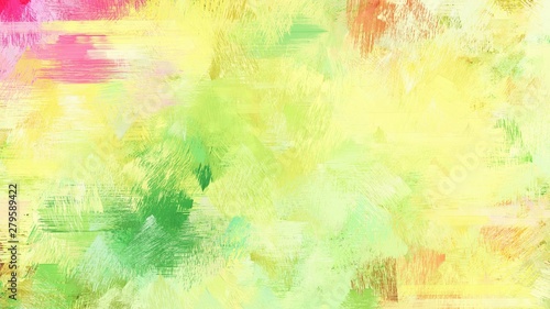 khaki, moderate green and pastel green color brushed painting. use it as background or texture