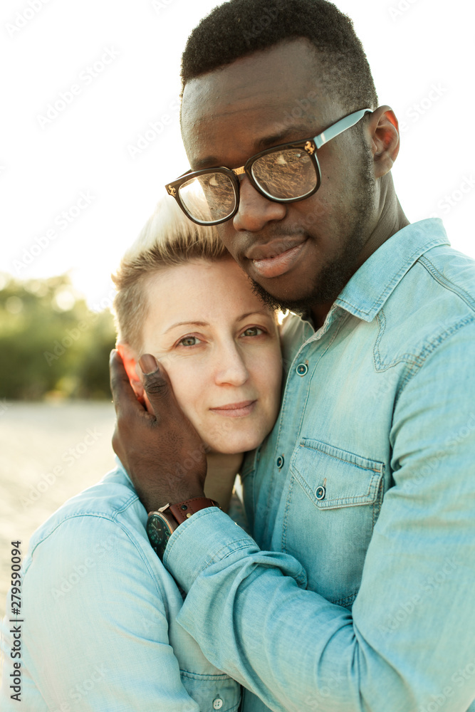Fototapeta premium love story of the beach