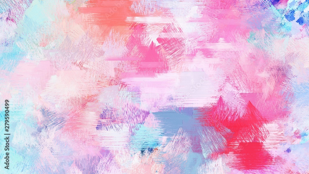 thistle, pastel pink and moderate pink color brushed painting. use it as background or texture