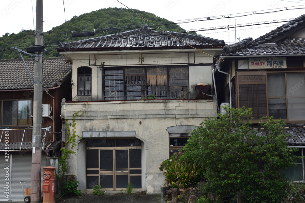 日本の兵庫県相生市の古くて美しい建物