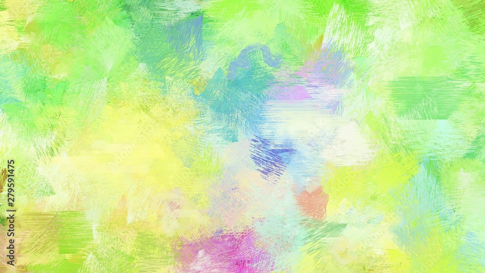 brush painted background with khaki, light gray and pastel green color