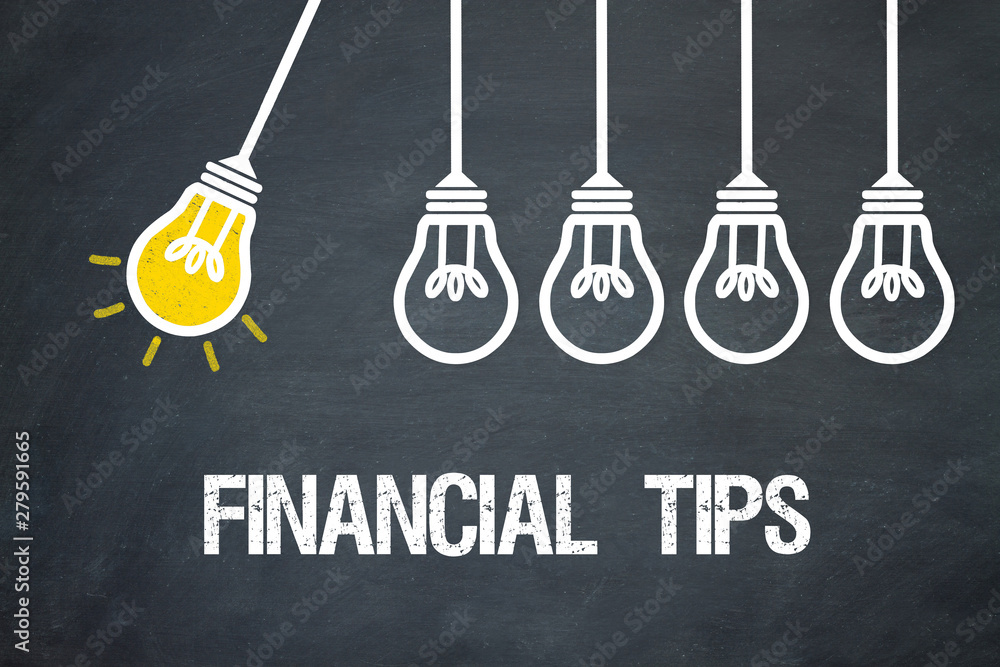 Fototapeta premium Financial Tips