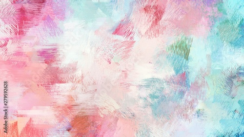 light gray, cadet blue and moderate pink color brushed painting. artistic artwork for use as background, texture or design element