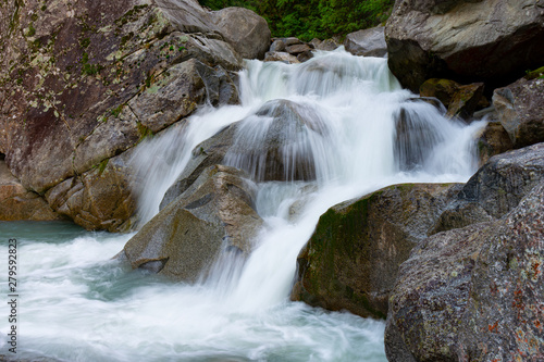 Waterfall in th Alps