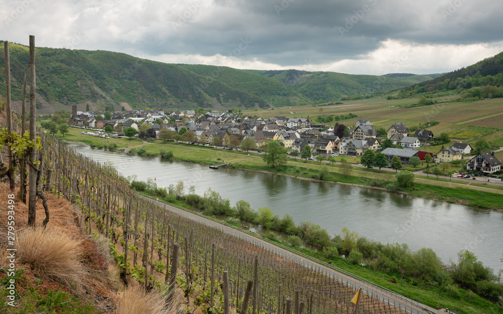 Naklejka premium Moselle, Ernst, Germany