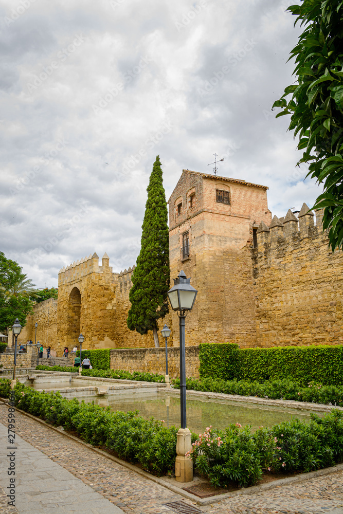 Gate in the walls of Cordoba, Spain