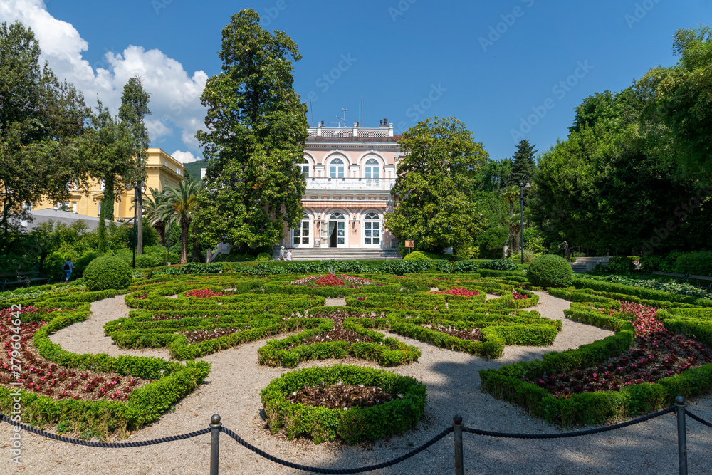palace in the garden
