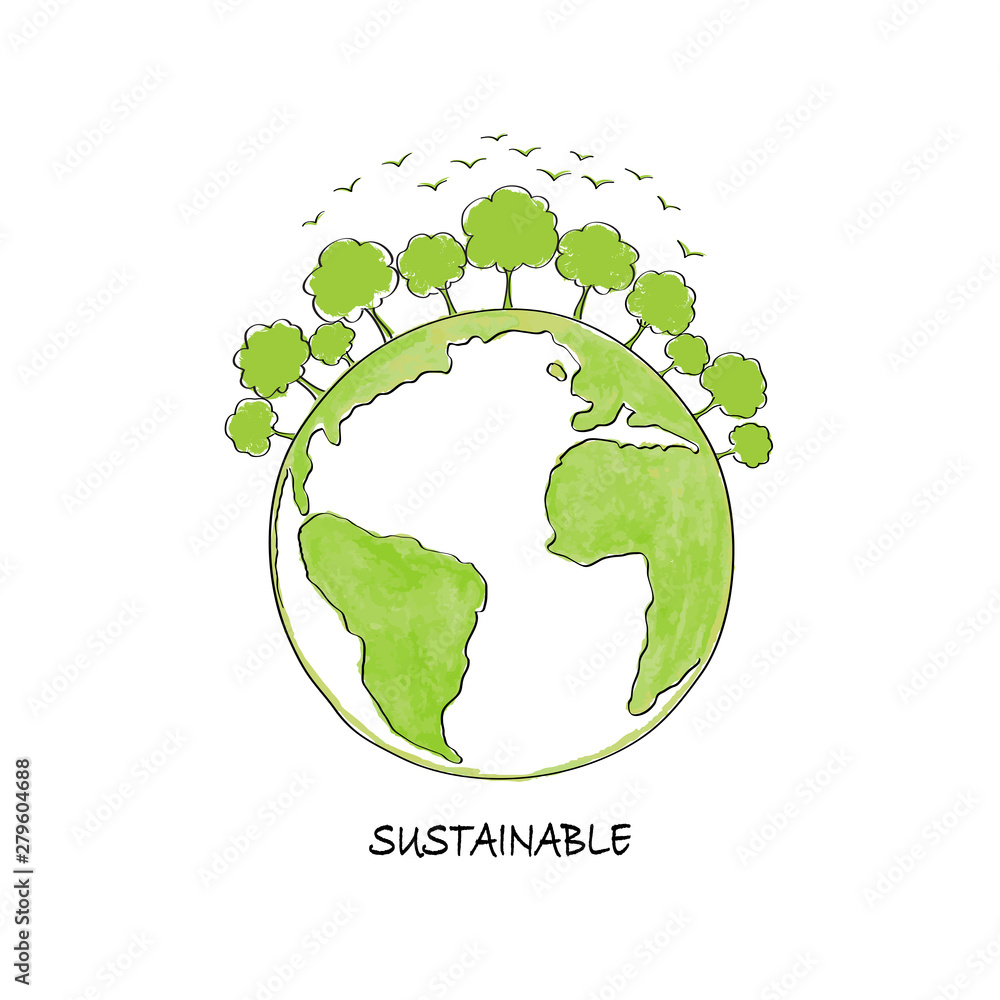 Sustainability Drawing PNG Transparent Images Free Download | Vector Files  | Pngtree