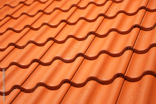 orange roof tiles