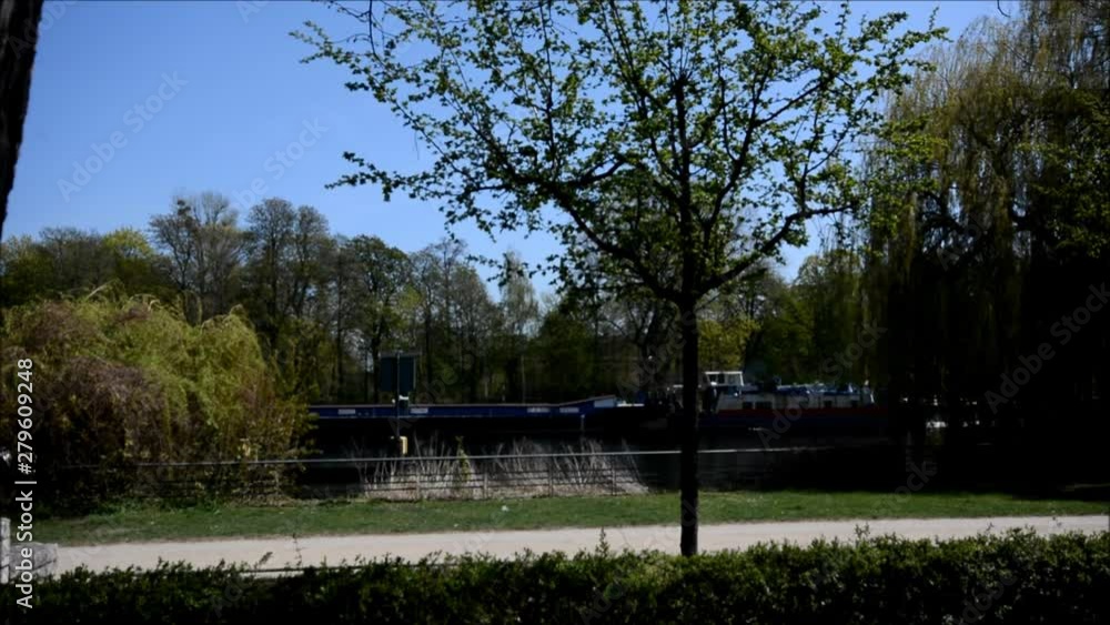 Impressions from the Havel River, in Berlin Spandau of April 23, 2015, Germany Impressions from the Havel River, in Berlin Spandau of April 23, 2015, Germany